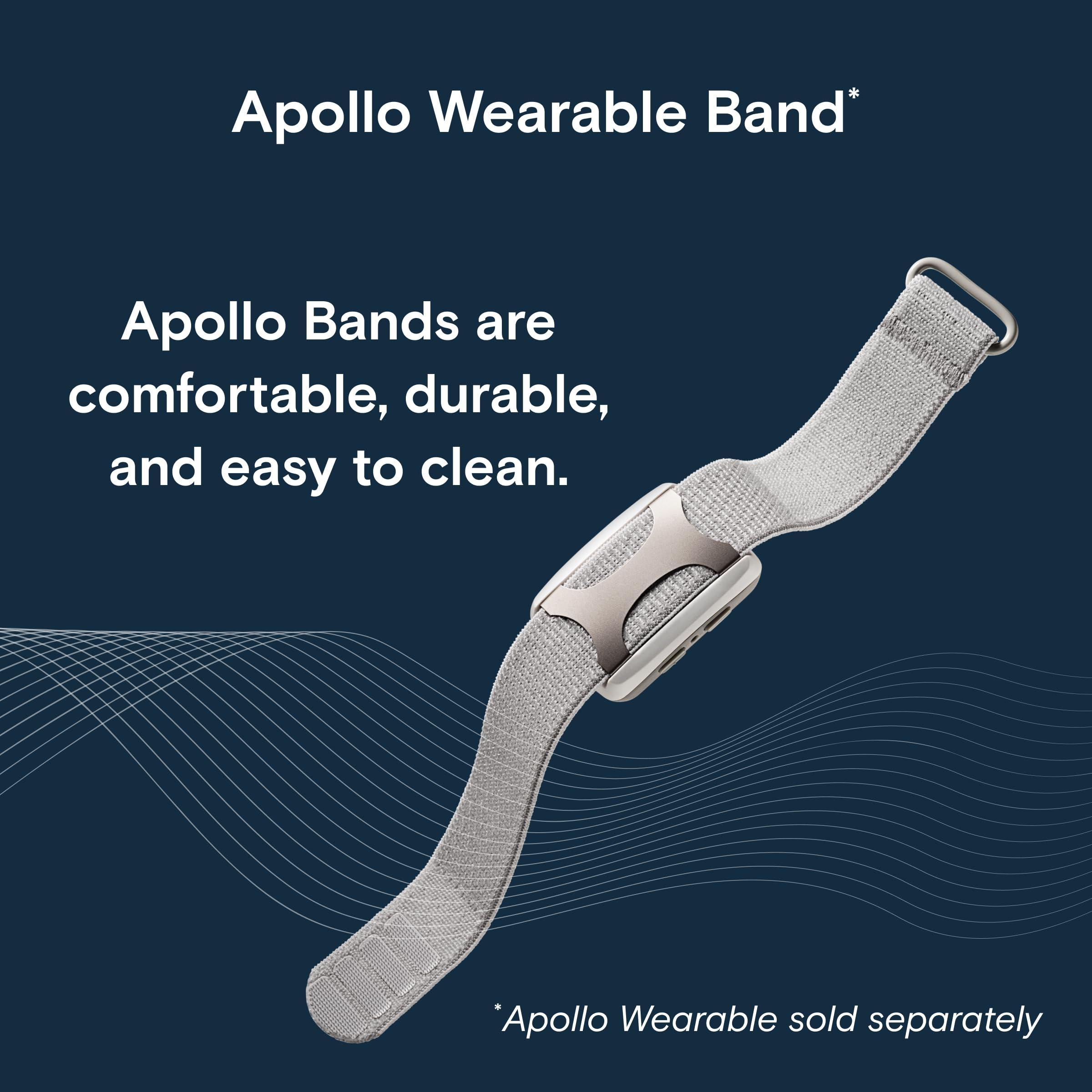 Apollo Neuro Apollo Neuro Sleep Band | Enhance Sleep With Adjustable Ankle Strap for Apollo Wearable Devices (Black)