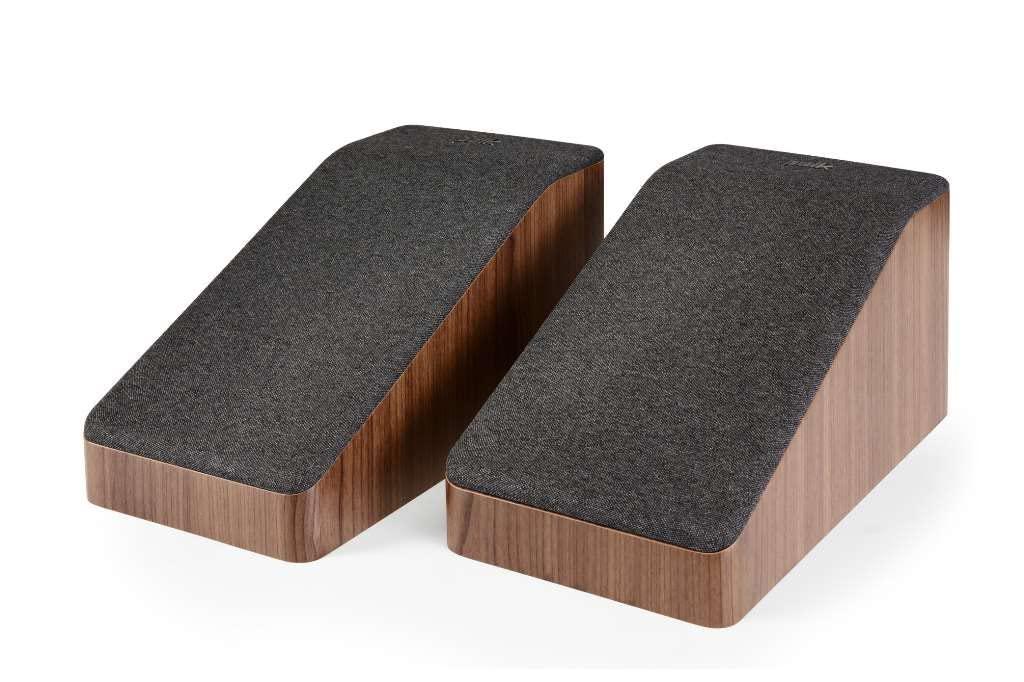 Polk Audio Polk Audio Reserve R900 Height Module Speaker for 3D, Multidimensional Sound 1\" Pinnacle Ring Tweeter & 4\" Turbine Cone Woofer Hi-Res Certified Dolby Atmos & IMAX Enhanced Wall Mountable Walnut Brown