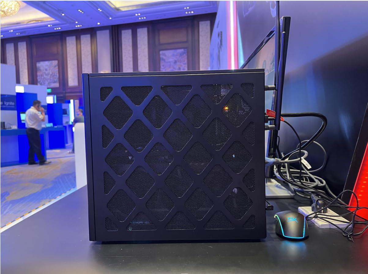 WEELIAO Intel NUC 13 Extreme Compute Kit NUC13RNGi5 Gaming Mini PC Gamer Desktop Computer, 13th Gen Core i5-13600K,up to 5.1 GHz,14 cores, WiFi 6, Bluetooth 5.2, BROAG HDMI Cable (Barebone NO RAM,SSD,OS)