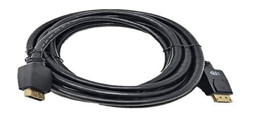 MICRO CONNECTORS MICRO CONNECTORS 15 Feet VESA Certified DisplayPort 1.4 Cable with Latch (M05-14DPV-15)