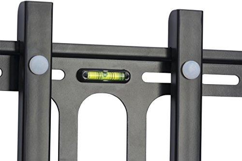 Displays2go Displays2go SHFMT3255B VESA TV Mount for 32-55\" HDTV Monitors, Fixed Bracket with Glass Shelf