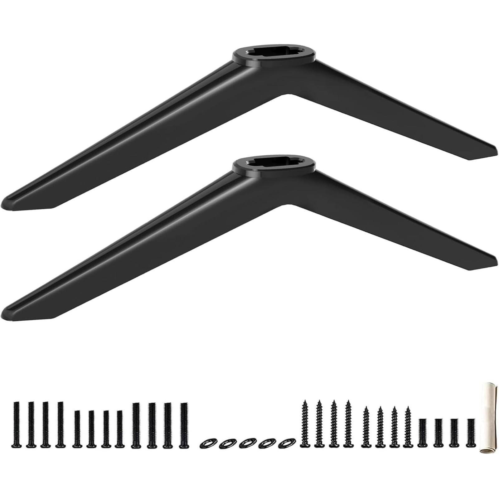 Yaotieci Base Stand Compatible with Onn Roku TV, Only for Onn Roku TV Models Listed, 100005395 100068372 100018254 100007147 100012586 with Screws and Instruction, Please Check Before Purchase