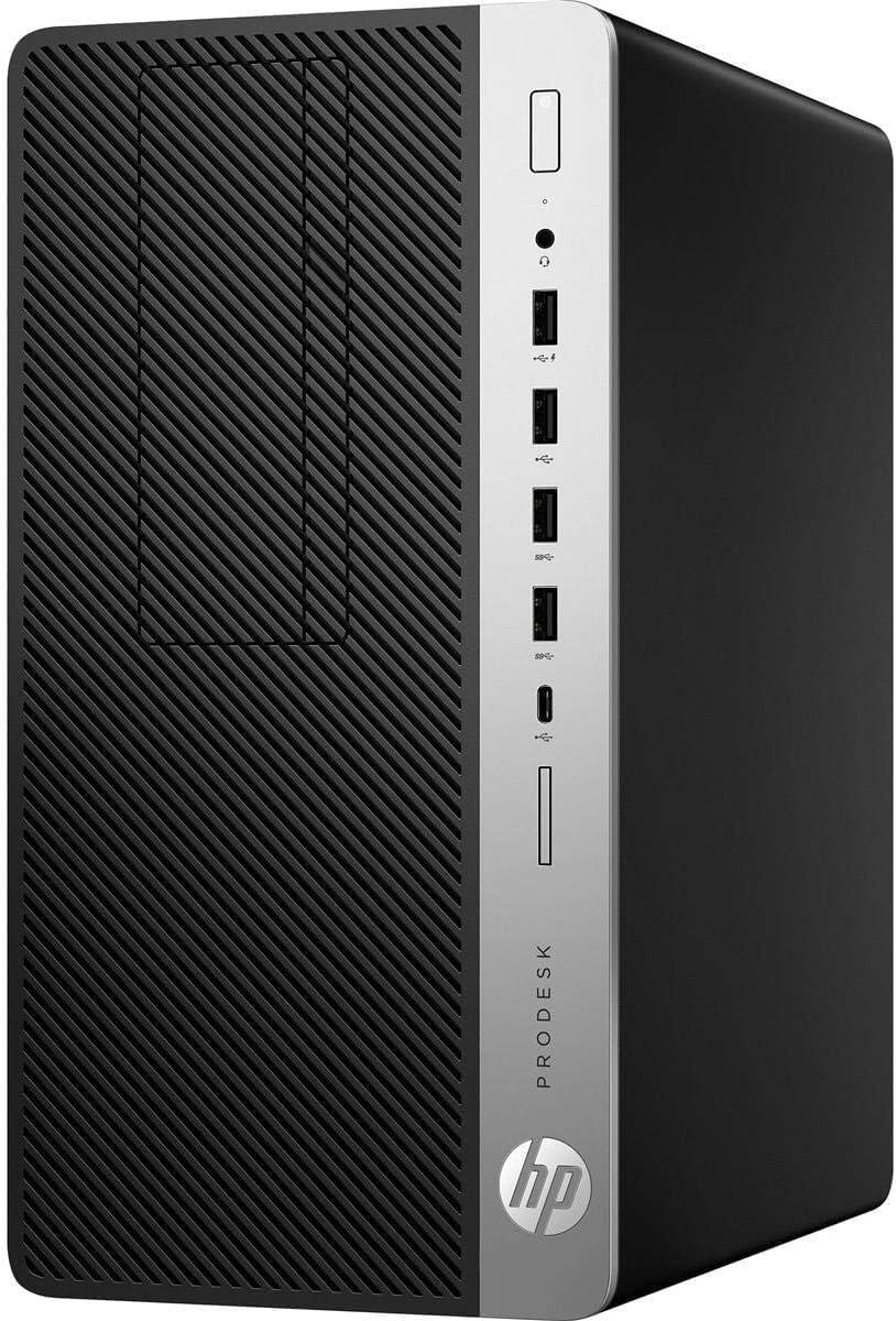 HP HP ProDesk 600G4 Tower Desktop Computer | Intel i7-8700 (3.4) | 32GB DDR4 RAM | 1TB SSD Solid State | Wi-Fi 5G + Bluetooth | Windows 11 Professional | Home or Office PC (Renewed)