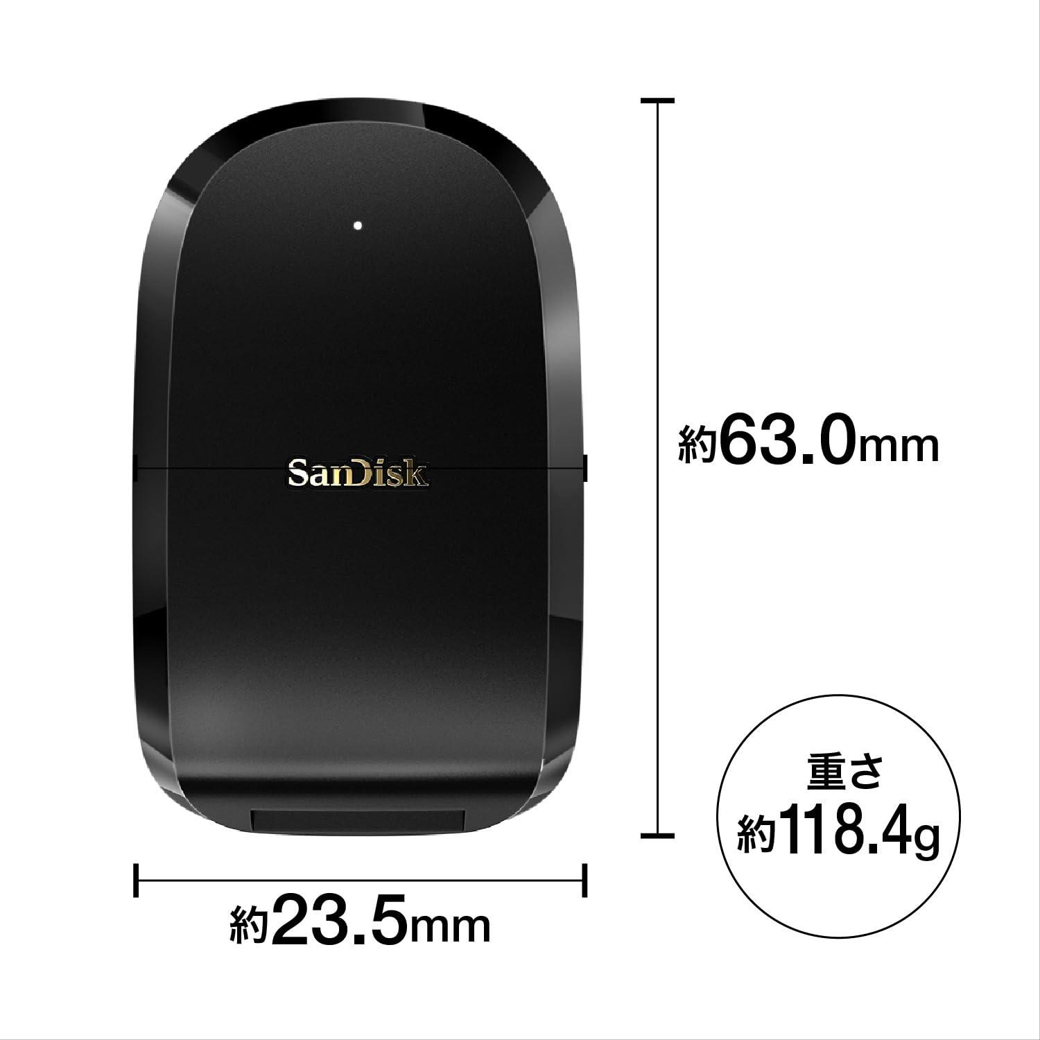 SanDisk SanDisk Extreme Pro CFexpress Type B Card Reader USB 3.1 Gen2 SDDR-F451-JNGEN