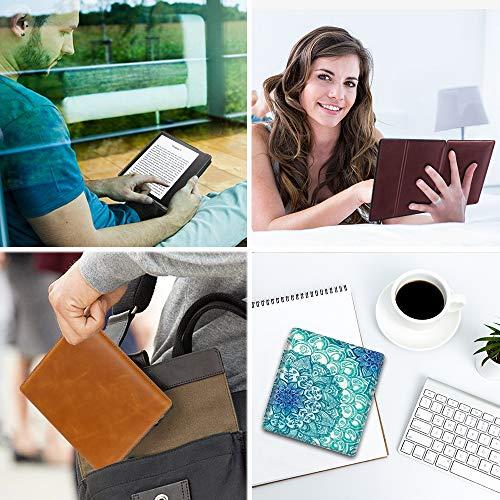 CaseBot CaseBot Leather Case for Kindle Oasis (10th and 9th Gen, 2019 and 2017 Release) - Slim Fit Protective Cover, Black