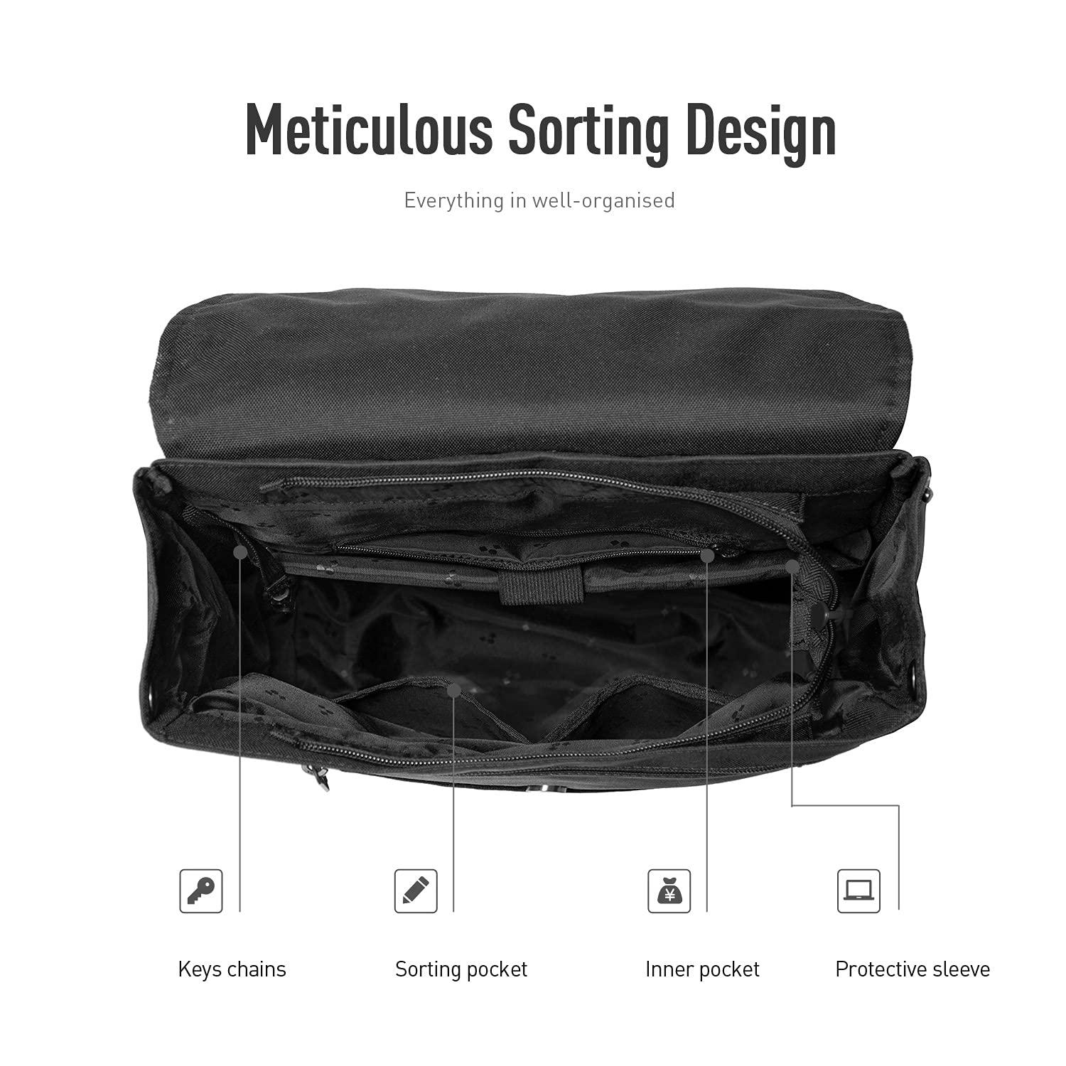 MAH MAH Young Travel Backpack, 15.6 Sleeve Laptop Backpack, Work or School Backpack, Black