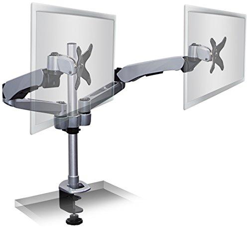 Mount-It! Mount-It! Expandable Two Monitor Computer Desk Mount Spring Arm Quick Release (MI-45116)
