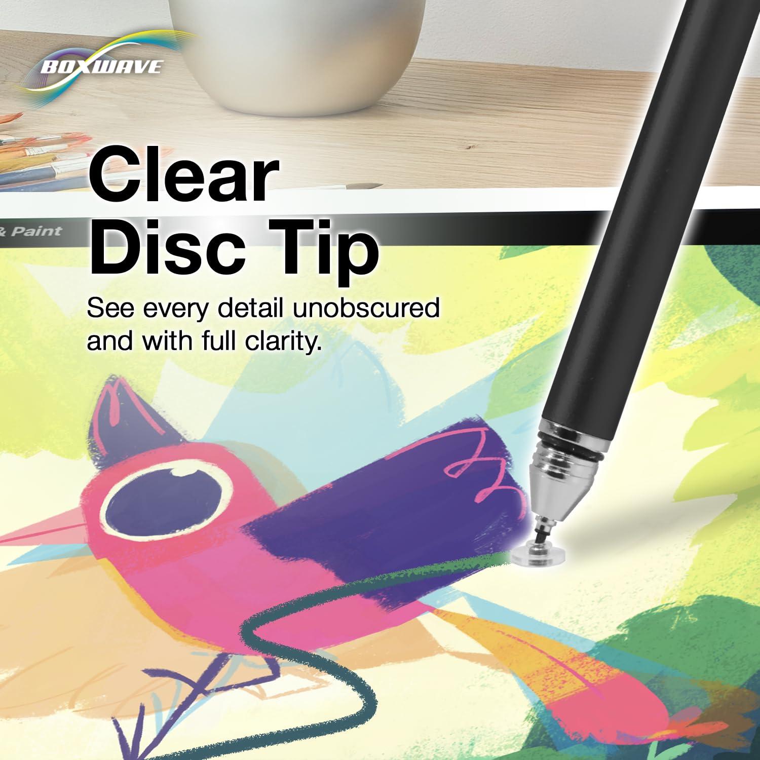 BoxWave BoxWave Stylus Pen Compatible with Apple iPhone 11 - FineTouch Capacitive Stylus, Super Precise Stylus Pen - Jet Black