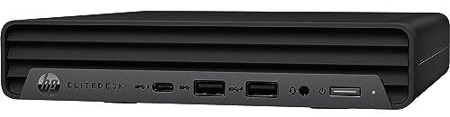 HP HP EliteDesk 800 Business Mini Desktop (Intel 8-Core i7-10700T vPro Platform, 32GB RAM, 1TB PCIe SSD, Intel UHD 630, WiFi 6, Bluetooth 5.3, RJ-45, Win 11 Pro) with Keyboard, Mouse & DKZ Hub