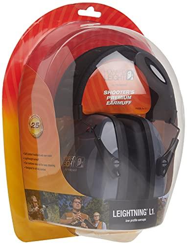 Honeywell Ademco Howard Leight by Honeywell Leightning L1 Shooting Earmuff (R-01524),Light Gray