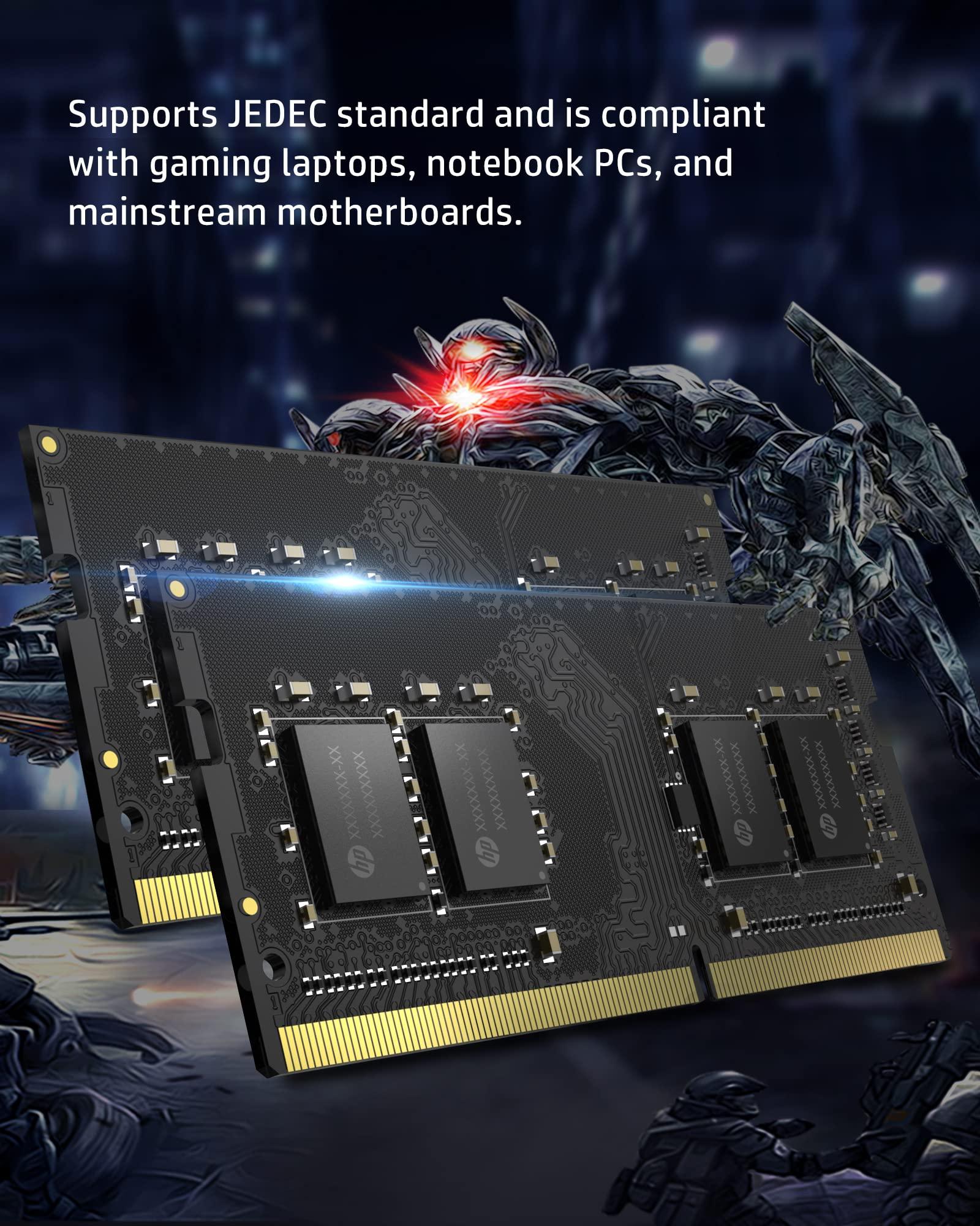 HP HP S1 8GB RAM DDR4 (1x8GB) Laptop Ram 3200 MHz SODIMM PC4-2500 CL22 Memory 1.2v - 2E2M5AA#ABB