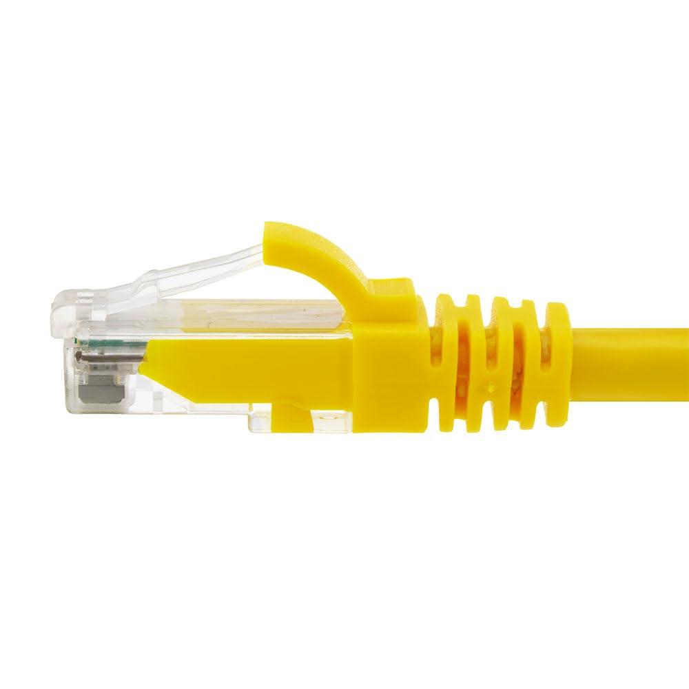 NavePoint NavePoint Patch Cable, CAT6, UTP, 24AWG/7 * 0.18 MM, 10 Ft, 10 Pack, Yellow