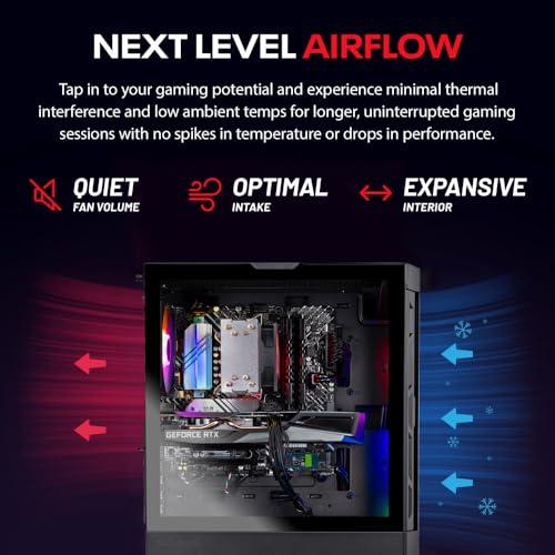 Skytech Gaming Skytech Blaze4 Mini Gaming PC Desktop, Ryzen 7 5700 3.7 GHz (4.6GHz Turbo Boost), NVIDIA RTX 4060 8GB GDDR6X, 1TB SSD, 16GB DDR4 RAM 3200, 650W Gold PSU, Wi-Fi, Win 11 Home