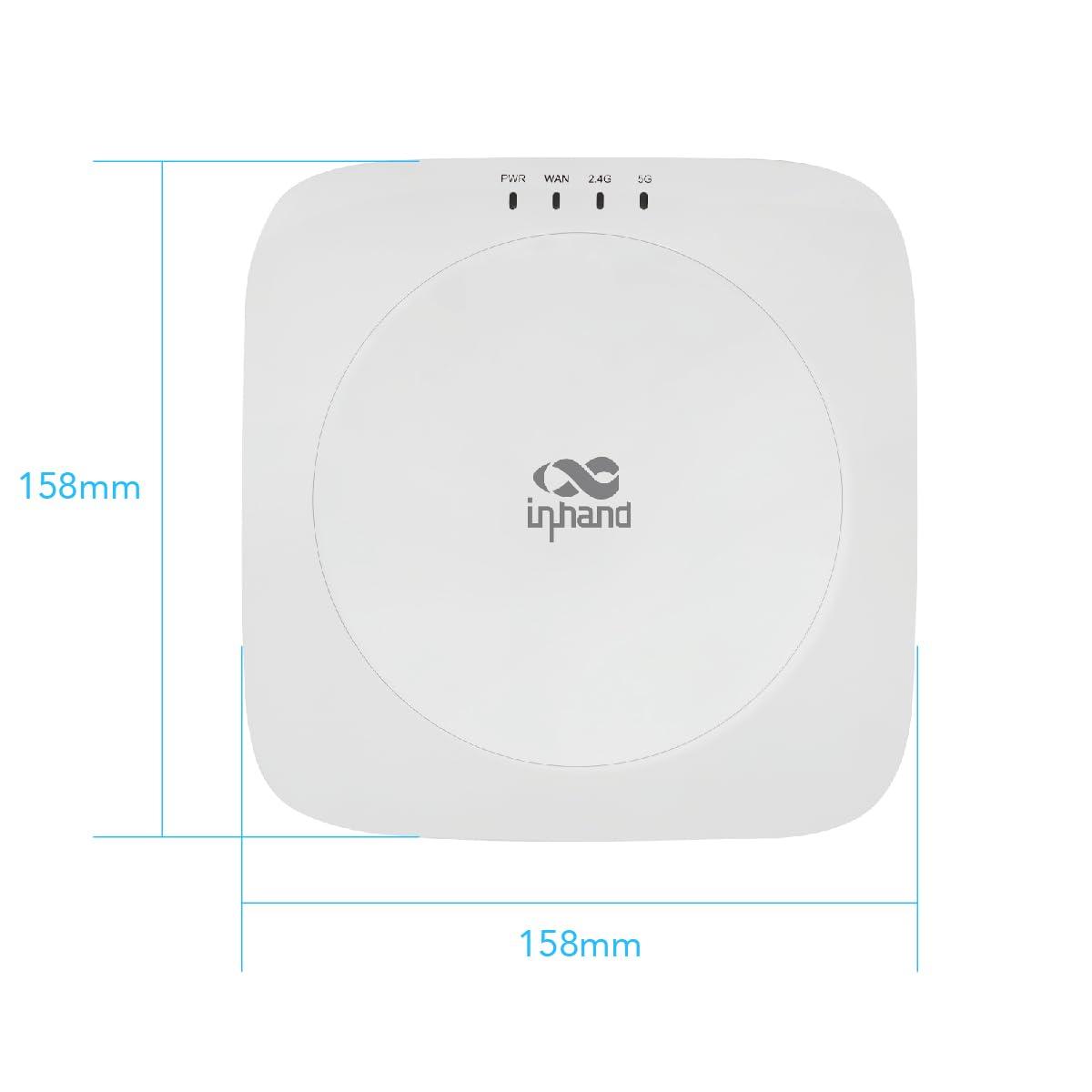 inhandgo InHand Networks EAP600 Enterprise Access Point Indoor Wi-Fi6 AP, Cloud Managed