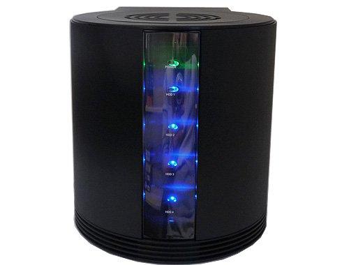 HornetTek Hornettek HT-3402U3 Enterprise JBOD Quad Bay 8TB (8-Terabyte) USB 3.0 & eSATA External Hard Drive - Retail