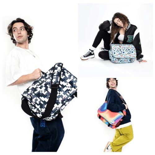 J World New York J World New York Thomas Laptop Messenger Bag for Women. Kids Computer Bookbag, Matcha Checkers, One Size