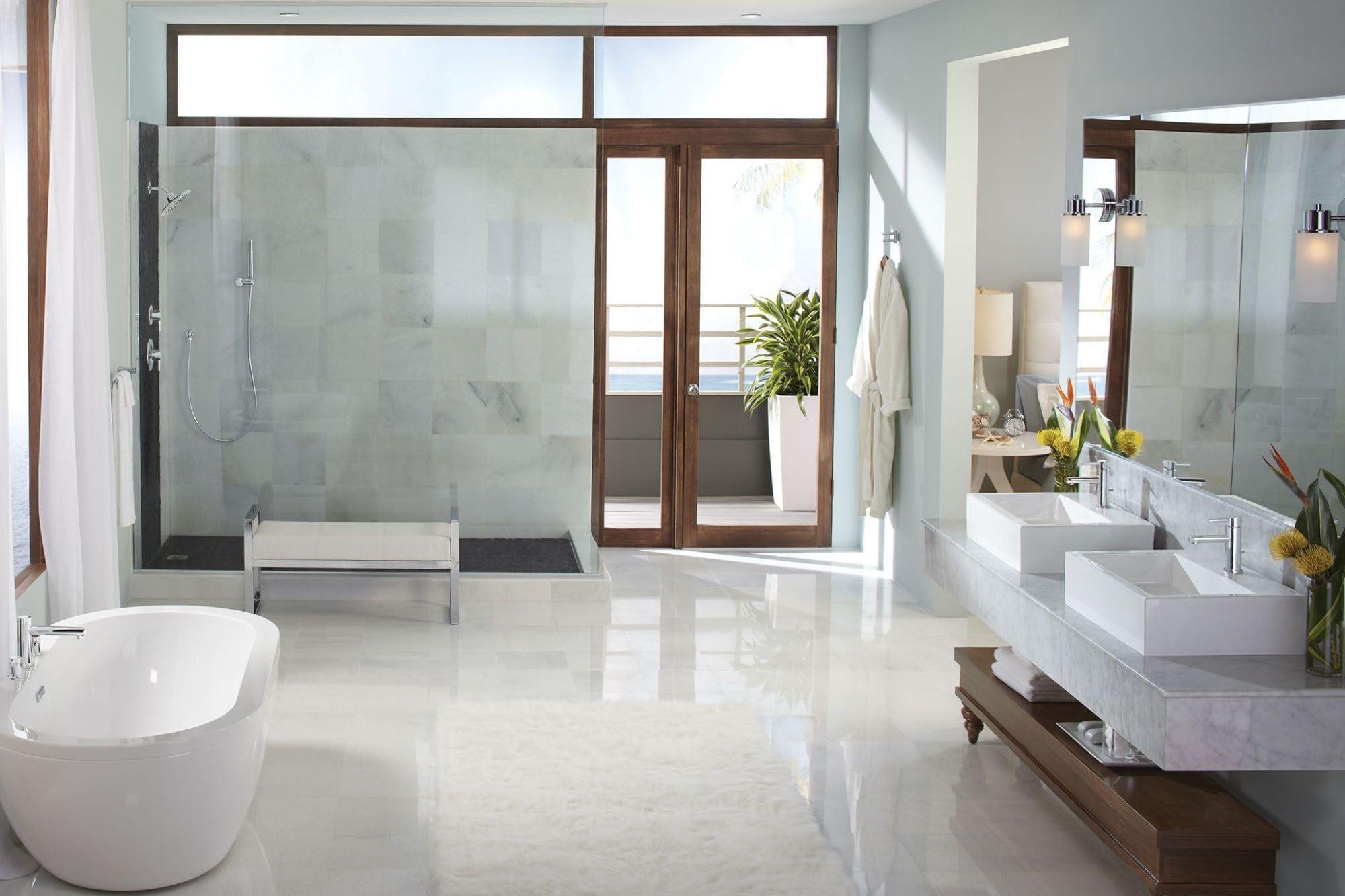 Moen Moen S11705EP Showering Acc-Premium Eco-Performance Handheld Showerhead with Wall Bracket and 69-Inch-Long Hose, Chrome