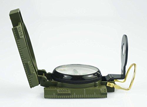 SE SE Survivor Series Army Green Precision Lensatic Compass - CC45-2A