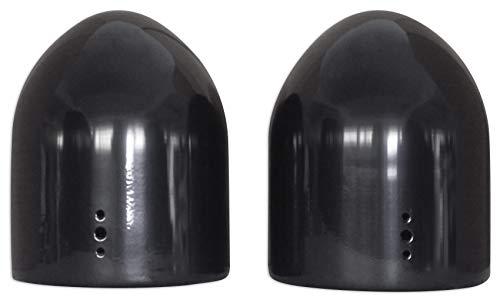 Rockville Rockville (2) 8" LED 360 Swivel Black Aluminum Tower Speakers for RZR/ATV/UTV