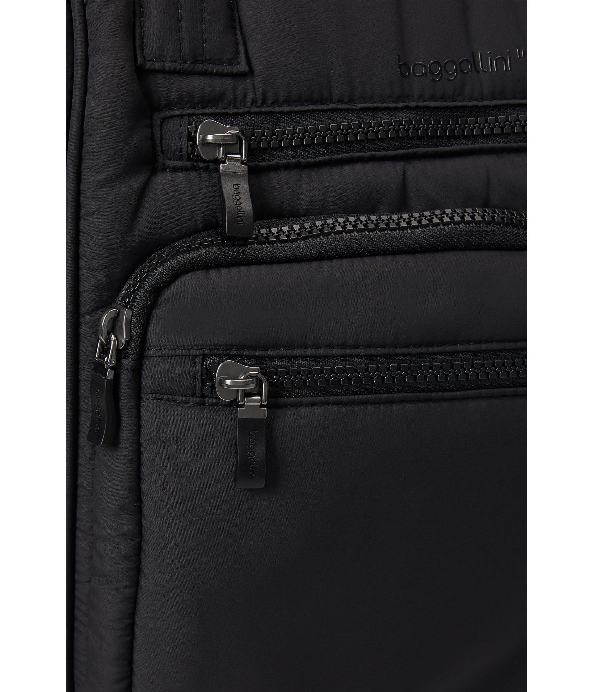 Baggallini Baggallini Chelsea Laptop Backpack, Black Puff