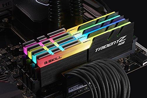 G.Skill G.Skill TridentZ RGB Series 32GB (4 x 8GB) 288-Pin DDR4 4000MHz PC4-32000 Desktop Memory Model F4-4000C17Q-32GTZR
