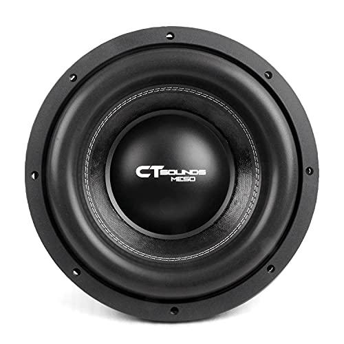 CT Sounds CT Sounds MESO-12-D4 3000 Watts Max 12 Inch Car Subwoofer Dual 4 Ohm