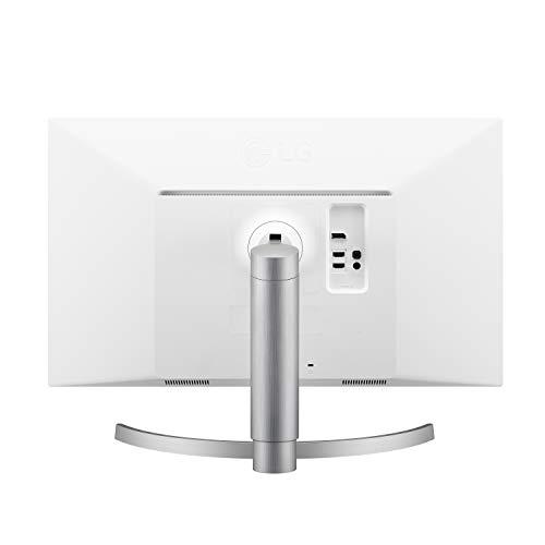 LG LG 27UK650-W 27 Inch UHD (3840 x 2160) IPS Display with HDR 10, sRGB 99% Color Gamut, AMD FreeSync Technology, 3-Side Virtually Borderless Design