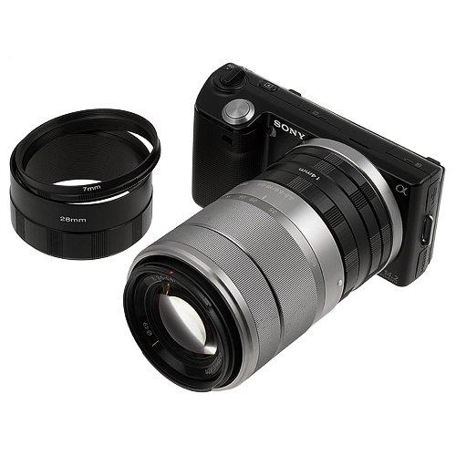 Fotodiox Fotodiox Macro Extension Tube Set Compatible with Sony E-Mount Cameras for Extreme Macro Photography
