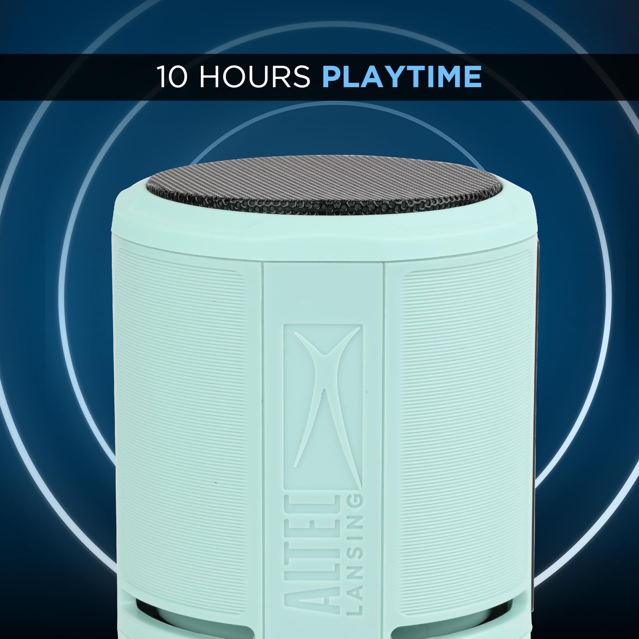 Altec Lansing Altec Lansing HydraOrbit - Waterproof Bluetooth Speaker, Lightweight & Portable Speaker for Travel & Outdoor Use, Mint