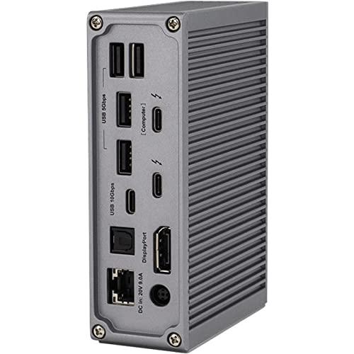 TDSOURCING COMPUCOM SI CalDigit TS3 Plus Docking Station - for Memory Card Reader/Monitor - Yes - SD - 87 W - Thunderbolt 3 - 2 Displays Supported - 4K, 5K - 3840 x 2160, 7680 x 4320 - 2 x USB 3.1 Type-C Ports - 5 x USB Typ