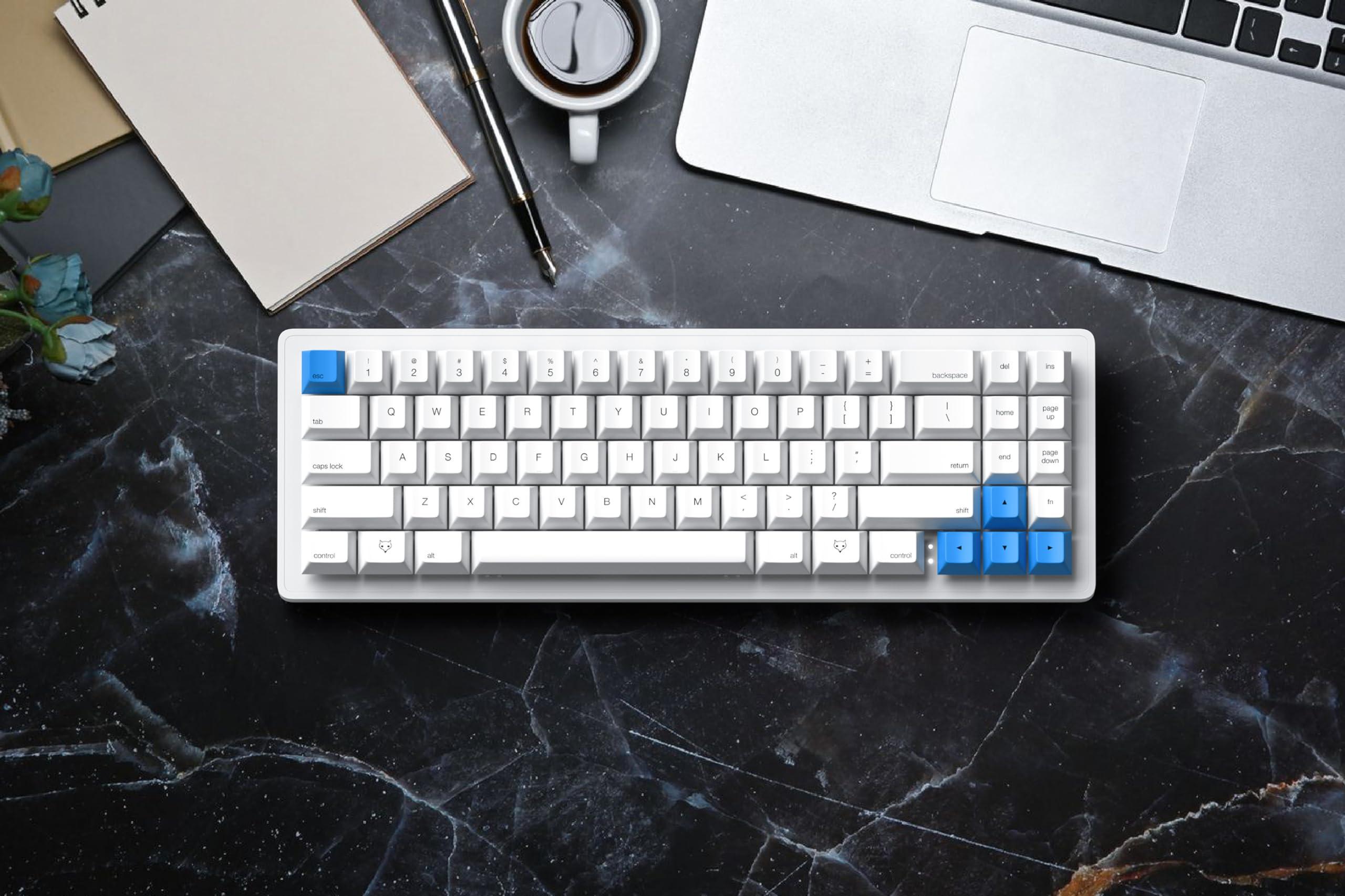 Apos Apos WhiteFox Eclipse Mechanical Keyboard (Aluminum Low Profile)