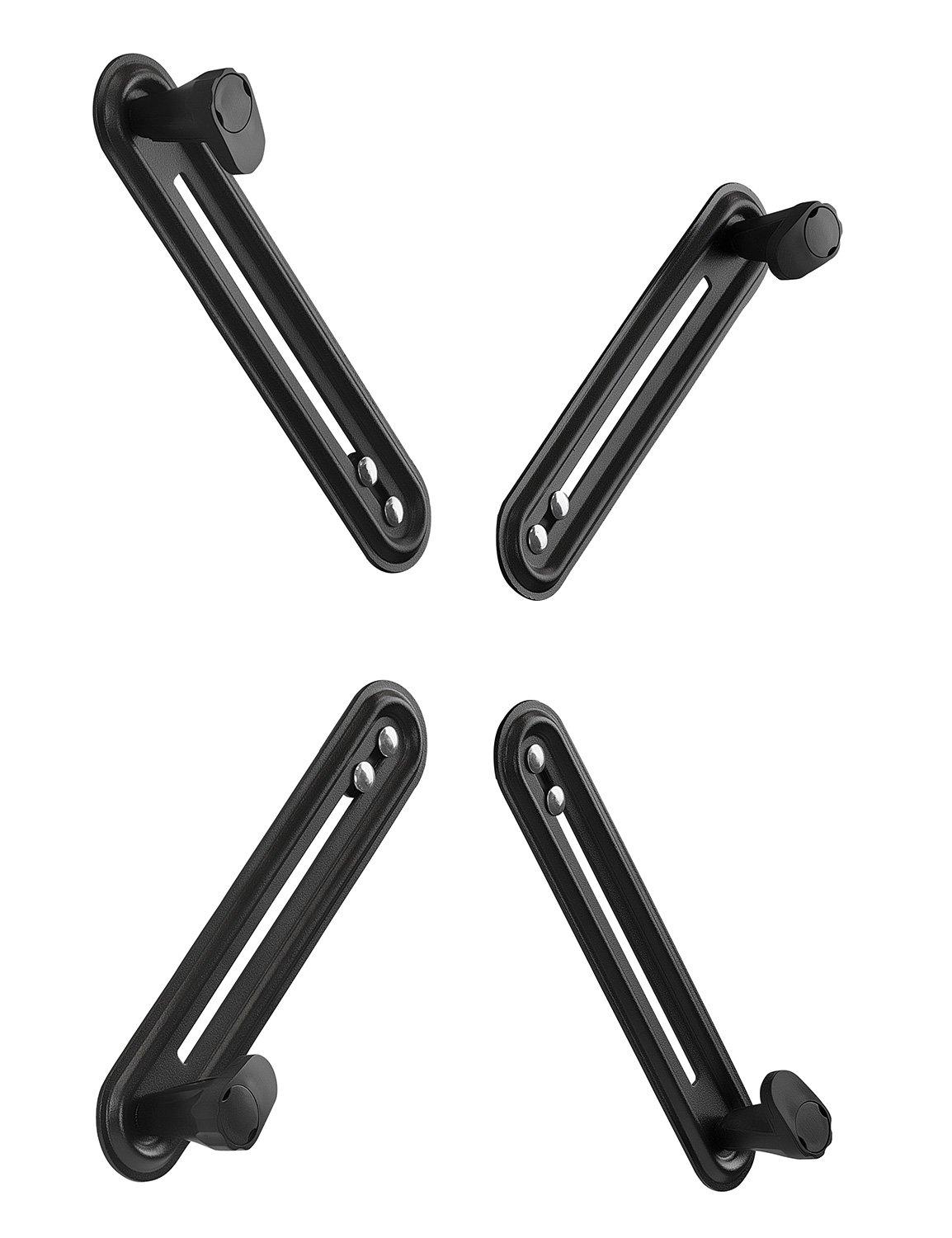 Mount-It! Mount-It! VESA Mount Adapter Mounting Kit for Non-VESA HP ACER Samsung DELL Asus Monitors 13 to 27 Inch LCD LED Screens, VESA 75 and 100 Compatible