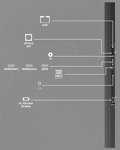 SYLVOX SYLVOX Outdoor TV, 43 inch 2000 Nit High Brightness Smart Outdoor TV, 4K Sunlight Readable Display, IP55 Waterproof, Smart TV for Outdoor Households or Commercial Places (Pool Pro 2.0/2024)