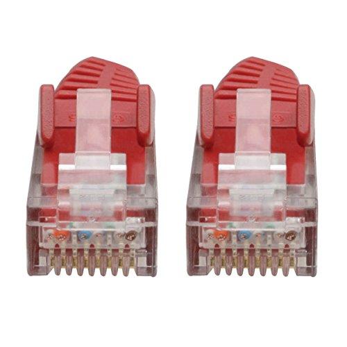 Tripp Lite Tripp Lite Cat6 Gigabit Ethernet Snagless Molded Patch Cable 24 AWG 550MHz Premium UTP, Red, RJ45 M/M 4' (N201-004-RD)