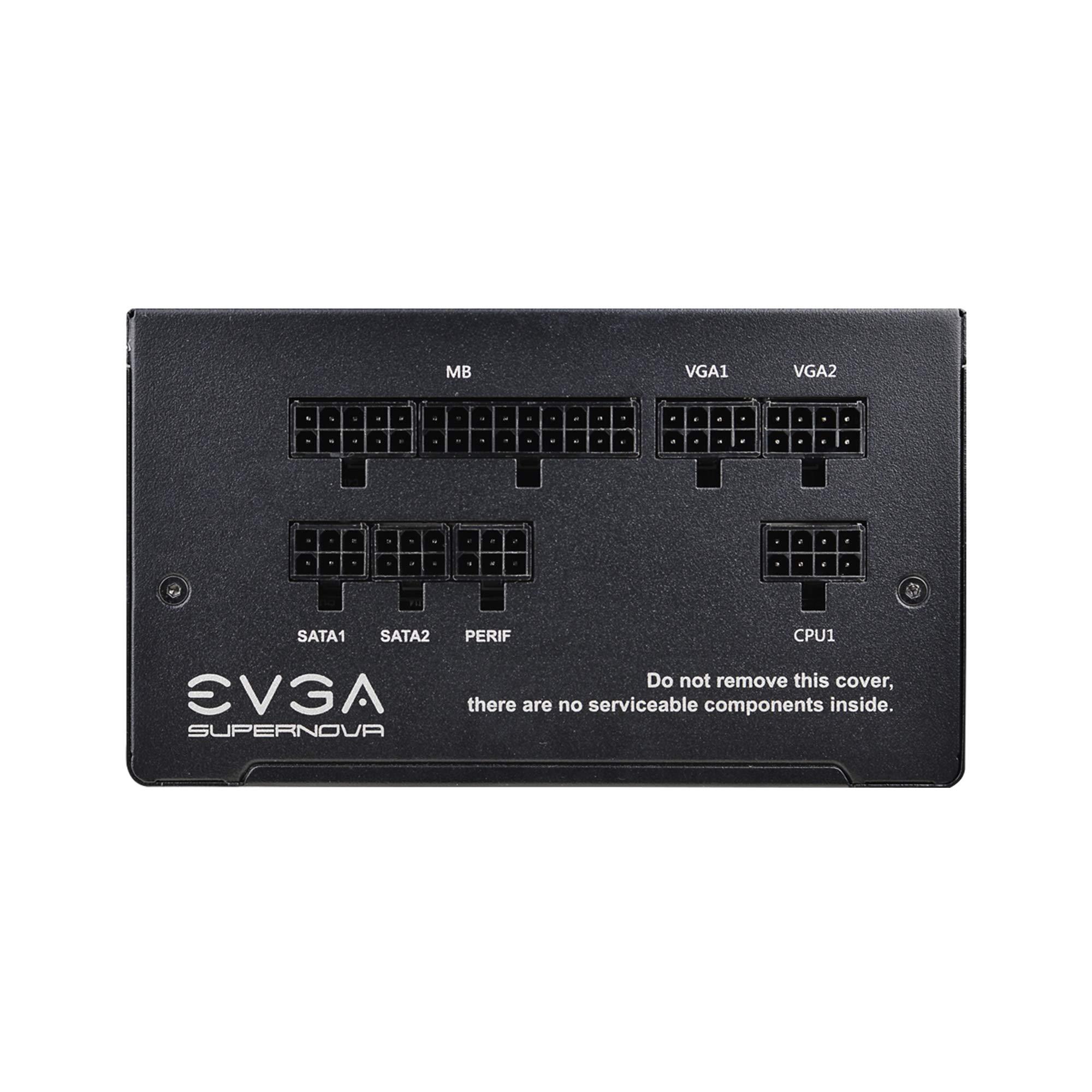 EVGA EVGA 650 GT, 80 Plus Gold 650W, Fully Modular, Auto Eco Mode with FDB Fan, 100% Japanese Capacitors, 7 Year Warranty, Includes Power ON Self Tester, Compact 150mm Size, Power Supply 220-GT-0650-Y1