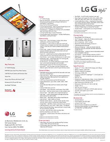 LG LG G Stylo (Boost Mobile)