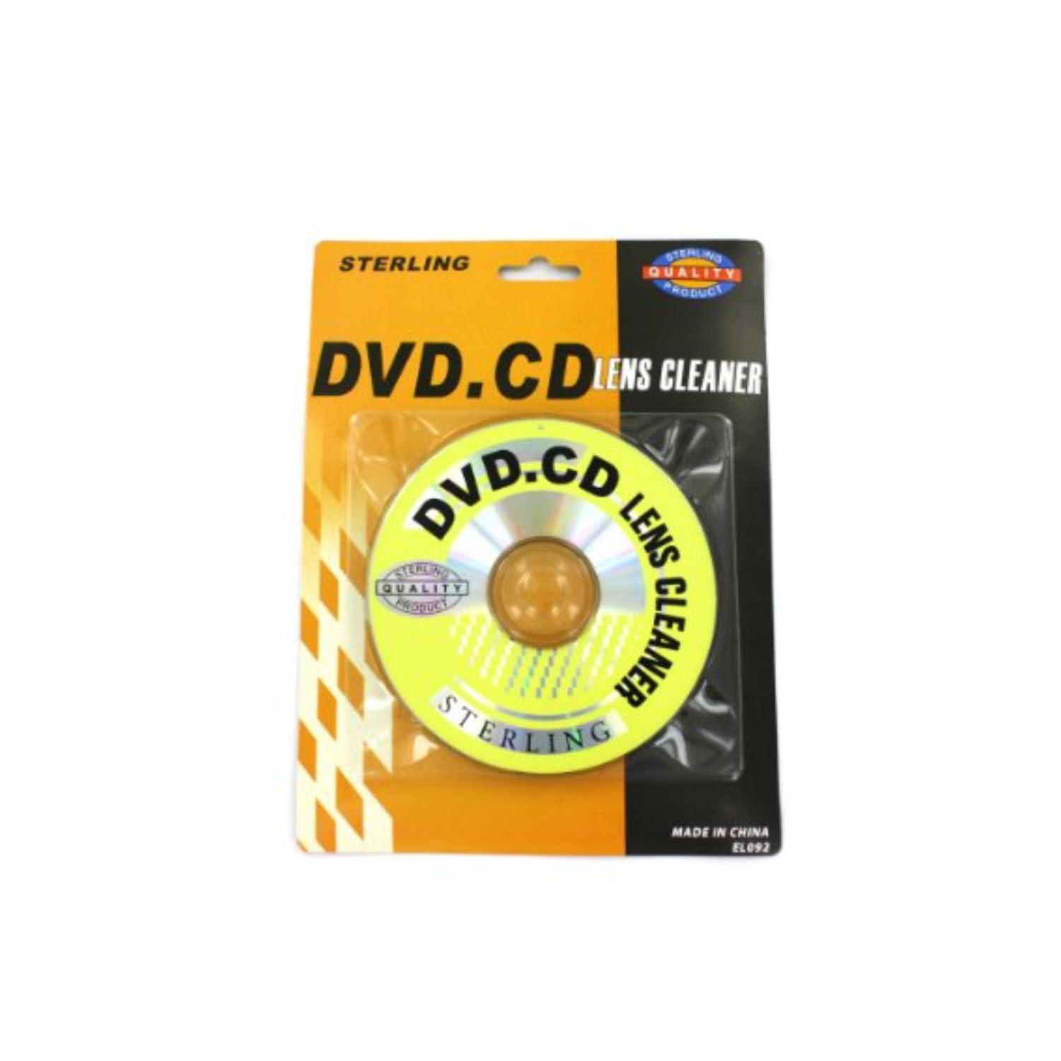 Sony Sony DVP-SR510H 1080p Upscaling DVD Player Bundle with CD/DVD Lens Cleaner (2 Items)