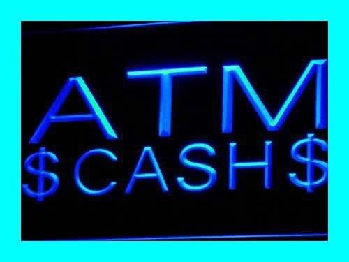 ADVPRO ATM Cash Dollar Machine LED Sign Neon Light Sign Display i470-b(c)