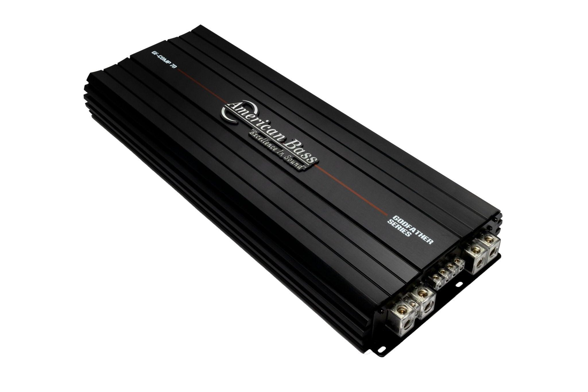 American Bass American Bass Godfather Comp 7D Monoblock 1-Channel Digital Amplifier