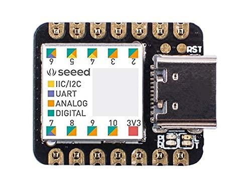 seeed studio Seeed Studio XIAO SAMD21 The Smallest Arduino Microcontroller Based on SAMD21nwith Rich Interfaces for Wearable Devices, 100% Arduino IDE Compatible, Desiged for Projects Need Arduino Micro, 3pcs.