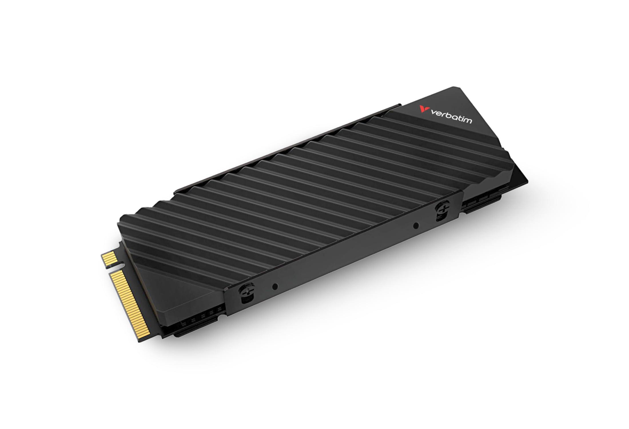 Verbatim Verbatim 2TB SSD Vi7000 Internal Solid State Hard Drive PCIe NVMe M.2 2280 Designed for Gamers and High Performance Users up to 7000MB/s Read 6500MB/s Write