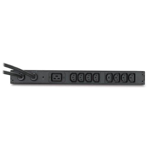 APC APC Rack ATS, 200-208V, 20A, L6-20 in, (8) C13 (1) C19 Out (AP4430)