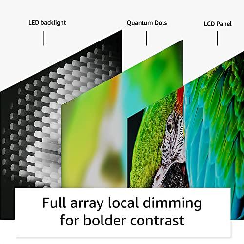 Amazon Amazon Fire TV 50\" Omni QLED Series 4K UHD smart TV, Dolby Vision IQ, Fire TV Ambient Experience, local dimming, hands-free with Alexa