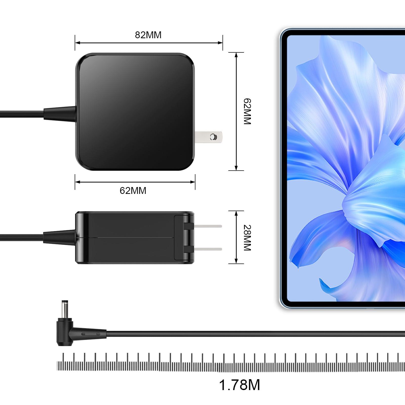Jippofu 45W Laptop Charger for Lenovo Ideapad 3 Charger,AC Adapter Charger Fit for Lenovo Flex 3 5 4 6 14 15 Flex-14 Flex-15,Lenovo IdeaPad 1 3 5 310 310S 320 320S 330 330S 510 510S Yoga710 710s Power Cord
