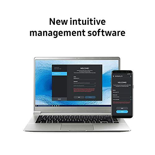 SAMSUNG SAMSUNG T5 Portable SSD 1TB - Up to 540MB/s - USB 3.1 External Solid State Drive, Black (MU-PA1T0B/AM)