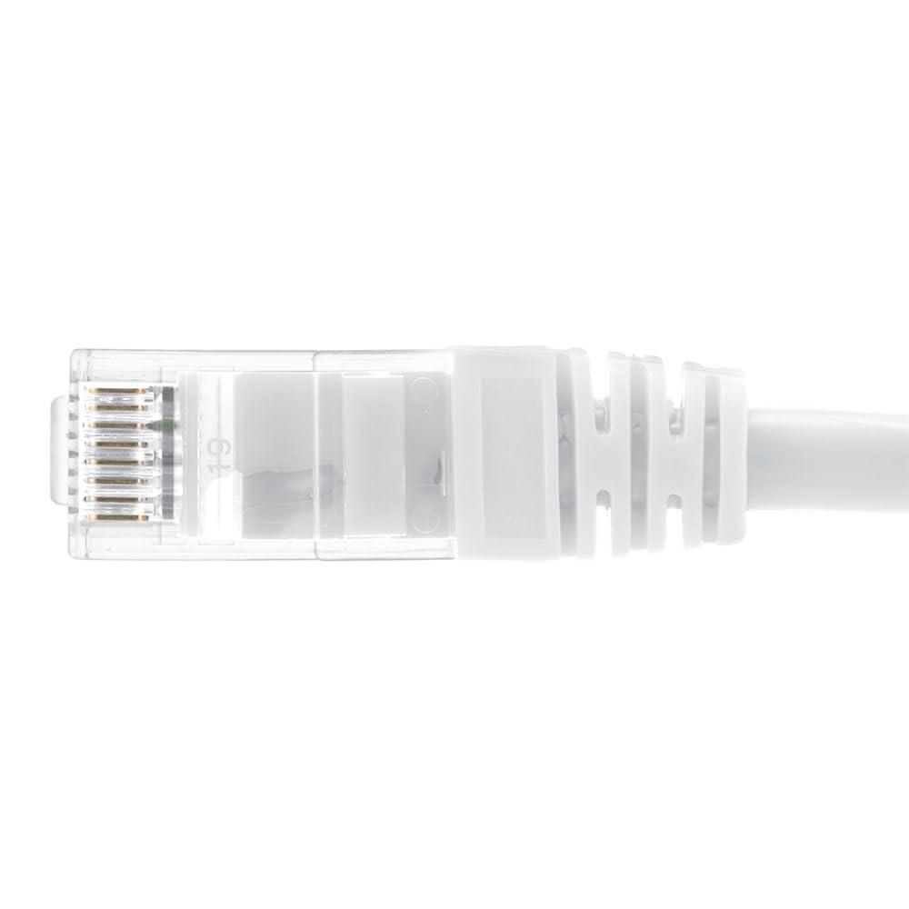 NavePoint NavePoint Ethernet Patch Cable CAT6A, UTP, 24AWG, 10 Ft, 10 Pack, White