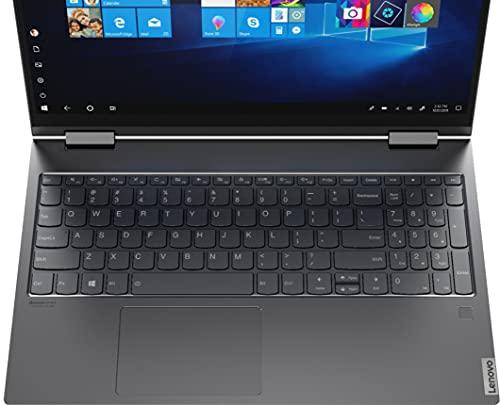 Lenovo Lenovo Yoga C740 15.6-inch Touchscreen 512GB SSD + 32 Optane 1.6GHz i5-10210U 2-in-1 Laptop (8GB RAM, Quad-Core i5, Fingerprint Reader, Windows 10 Home) Iron Grey, 81TD0078US