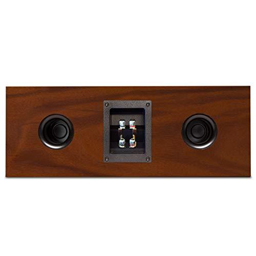 KLH KLH Story 2-Way Bass Reflex Center Channel Speaker, American Walnut