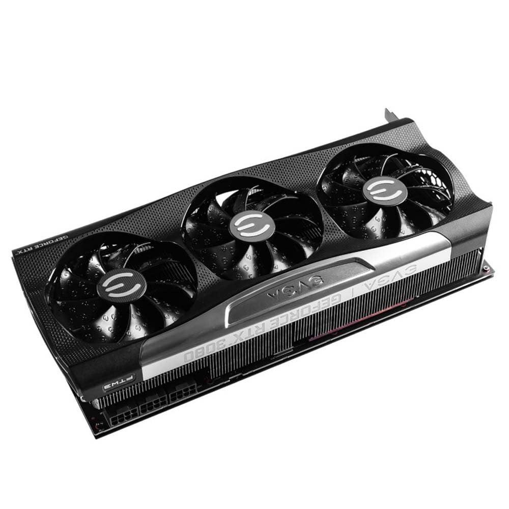 EVGA EVGA GeForce RTX 3080 FTW3 Ultra Gaming, 10G-P5-3897-KL, 10GB GDDR6X, iCX3 Technology, ARGB LED, Metal Backplate, LHR