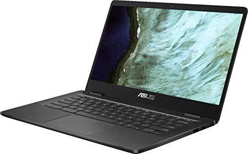 ASUS ASUS Chromebook C423 14" Laptop Computer for Business Student, Intel Celeron N3350 up to 2.4GHz, 4GB DDR4 RAM, 32GB eMMC, 802.11AC WiFi, Webcam, Type-C, Online Class Ready, Chrome OS, iPuzzle MousePad
